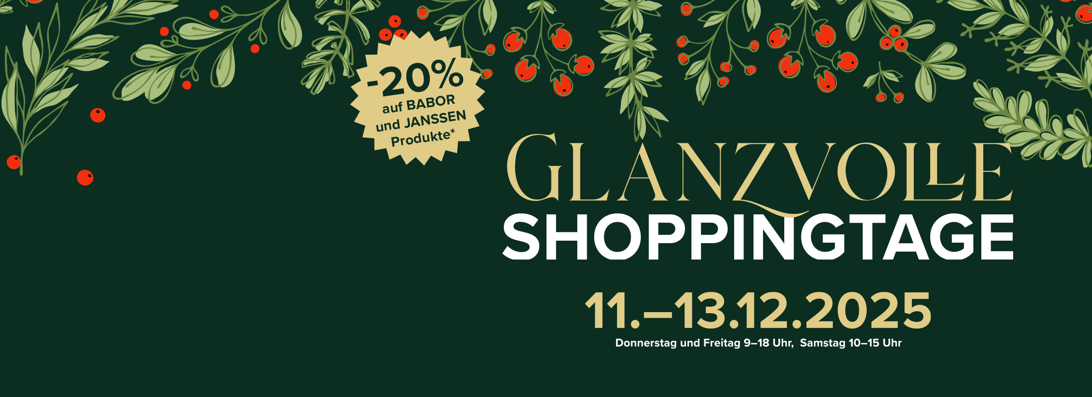 Adventsshopping in der Beauty Oase